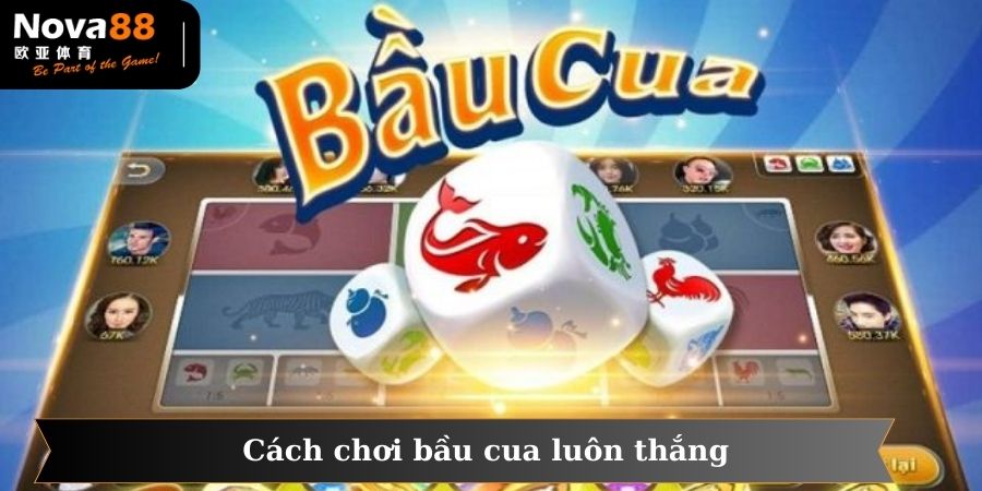 cách chơi bầu cua luôn thắng
