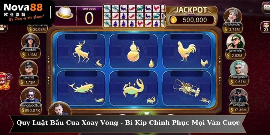 quy luật bầu cua xoay vòng