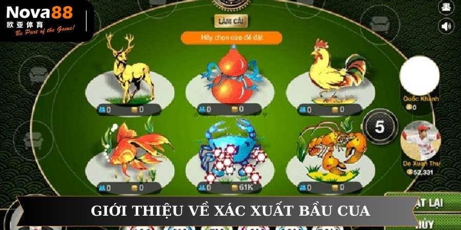 Giới thiệu về xác suất bầu cua