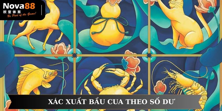 Hình thức tính xác suất theo số dư bầu cua